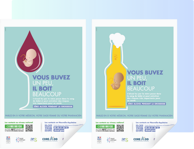Affiches de prévention téléchargeables - addictions 2026